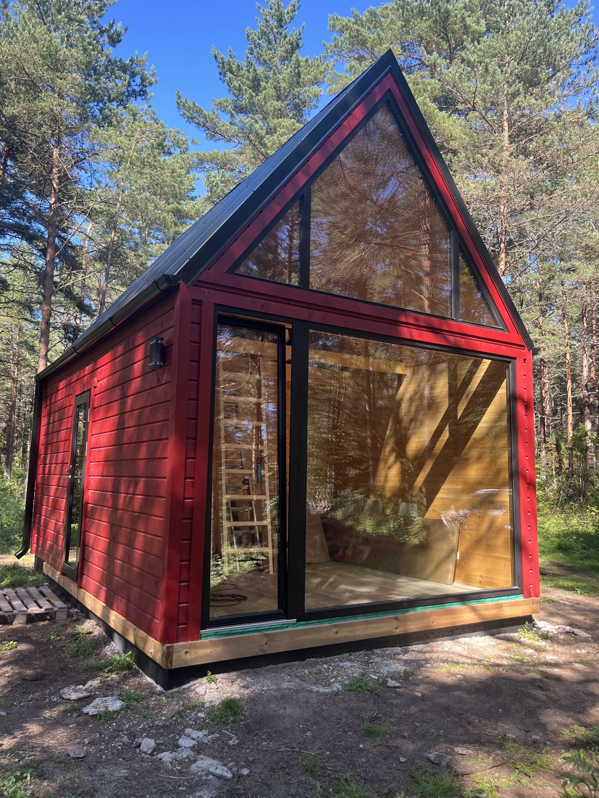 Valmis uus 20 m² saunamaja!